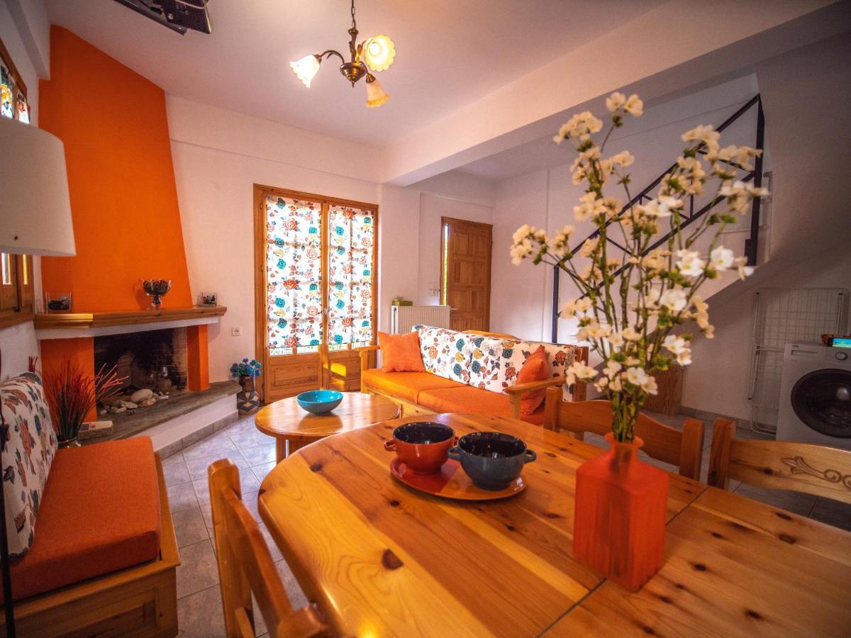 Orange House For Big Families In Damouchari - Delicious Houses Luaran gambar