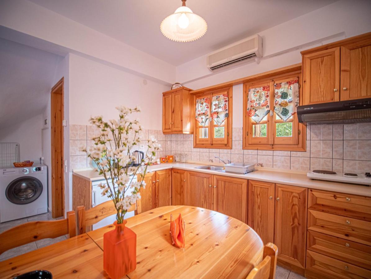 Orange House For Big Families In Damouchari - Delicious Houses Luaran gambar