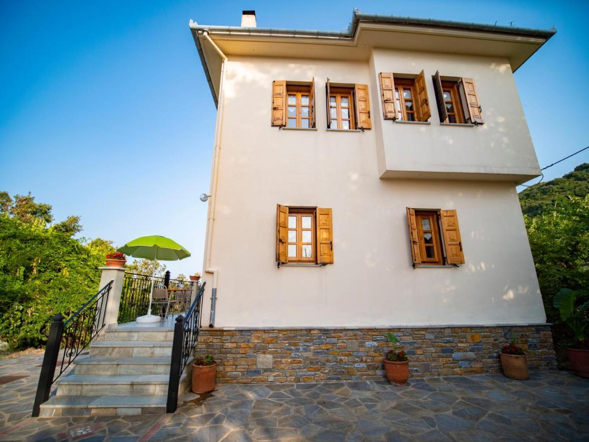 Orange House For Big Families In Damouchari - Delicious Houses Luaran gambar