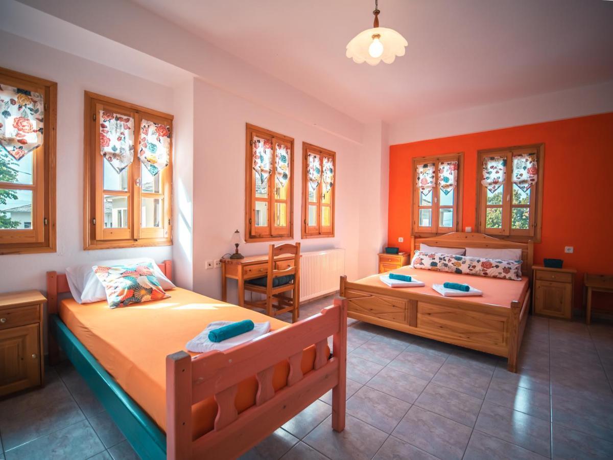 Orange House For Big Families In Damouchari - Delicious Houses Luaran gambar