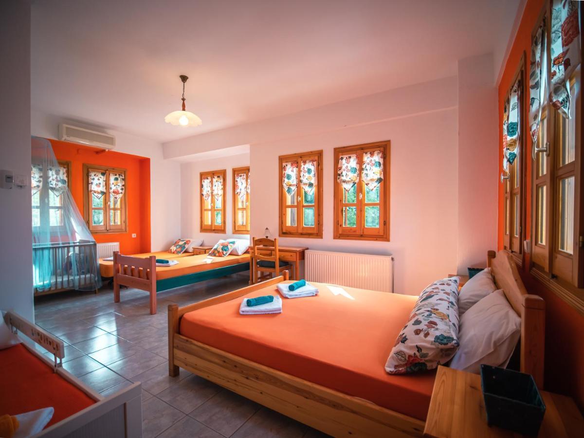 Orange House For Big Families In Damouchari - Delicious Houses Luaran gambar