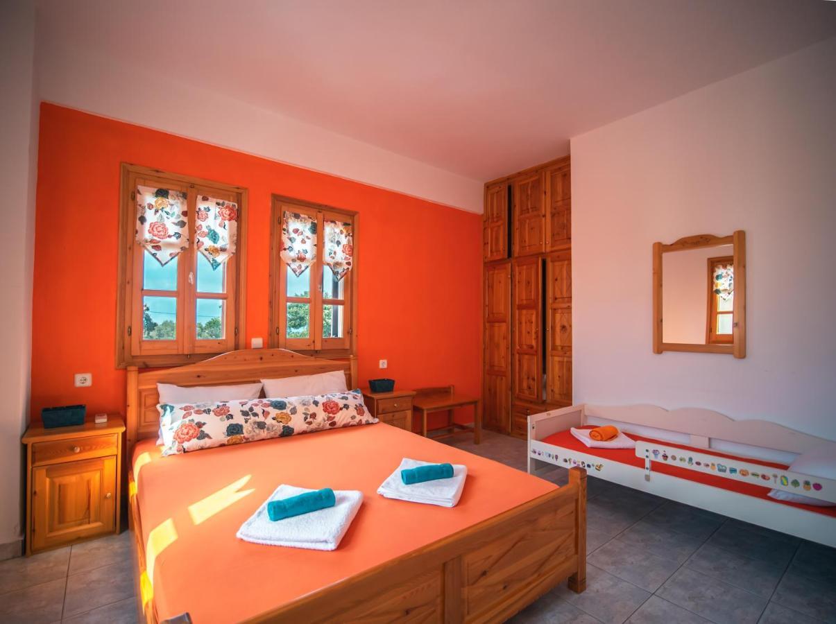 Orange House For Big Families In Damouchari - Delicious Houses Luaran gambar