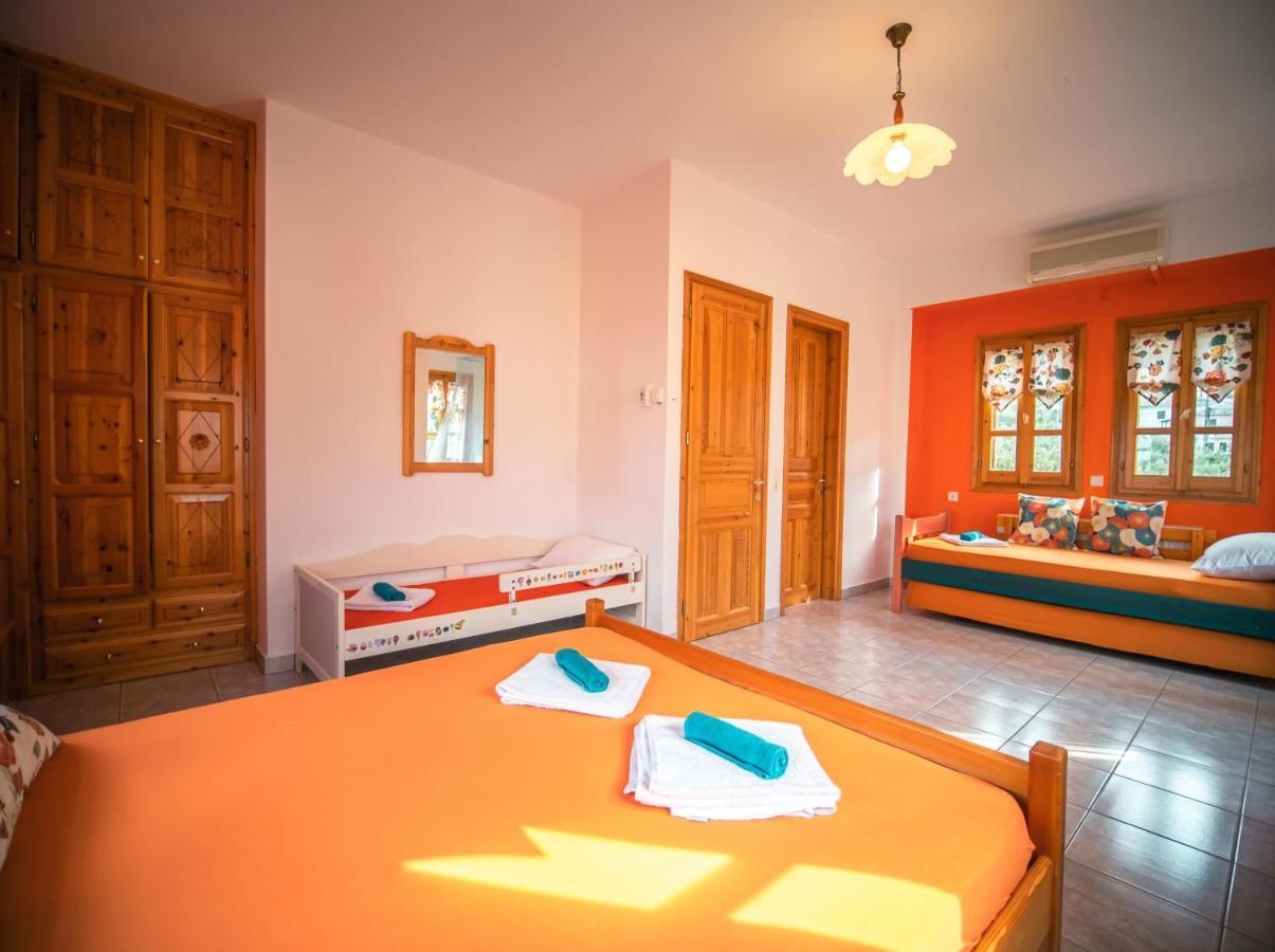 Orange House For Big Families In Damouchari - Delicious Houses Luaran gambar