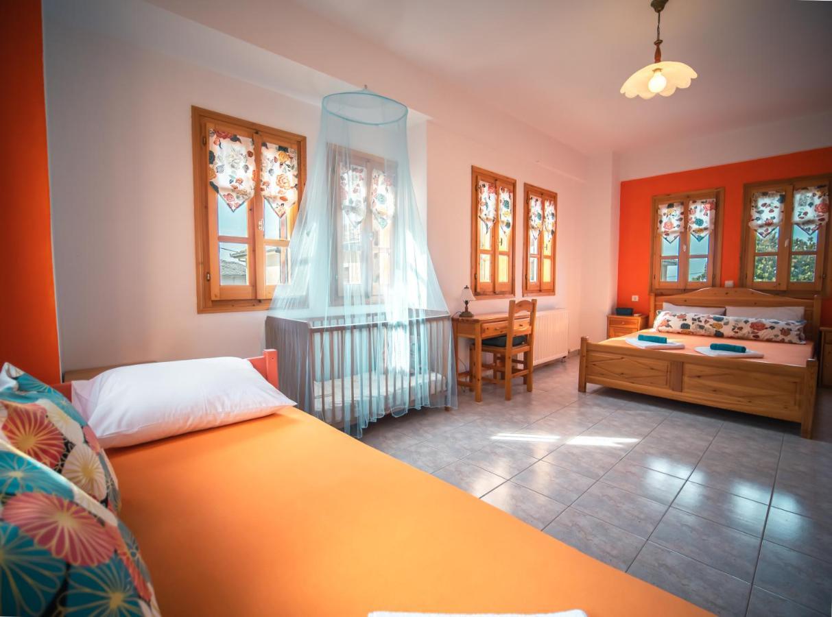 Orange House For Big Families In Damouchari - Delicious Houses Luaran gambar